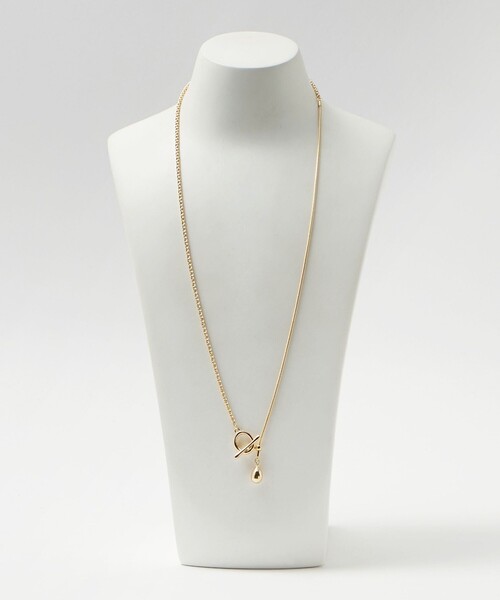 も*ん様 ネックレス H.TOKYO ネックレス × mimi /カラビナモチーフチェーンネックレス