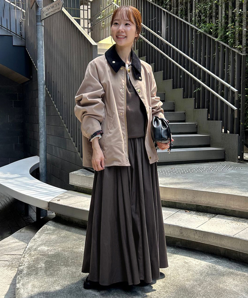 ランダムタックボリュームスカート（スカート）｜SLOBE IENA