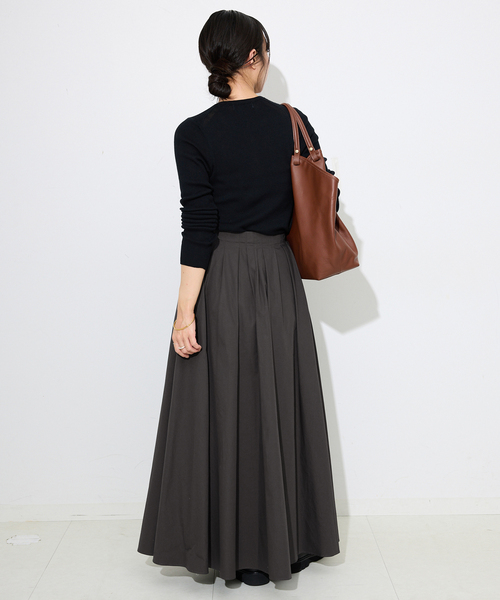 ランダムタックボリュームスカート（スカート）｜SLOBE IENA