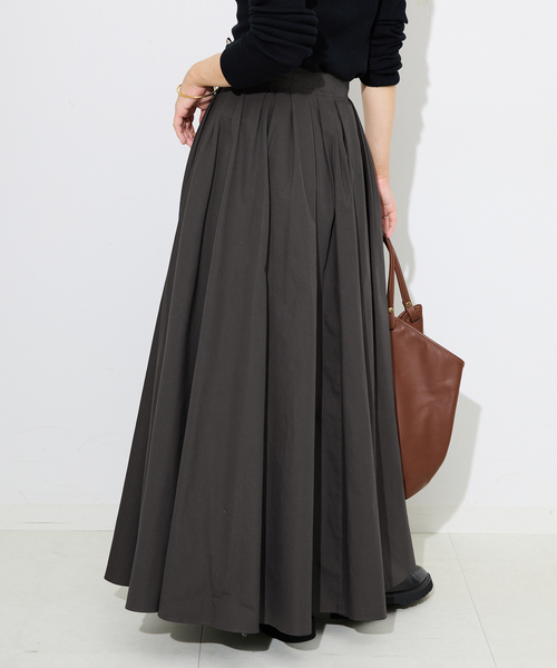 ランダムタックボリュームスカート（スカート）｜SLOBE IENA