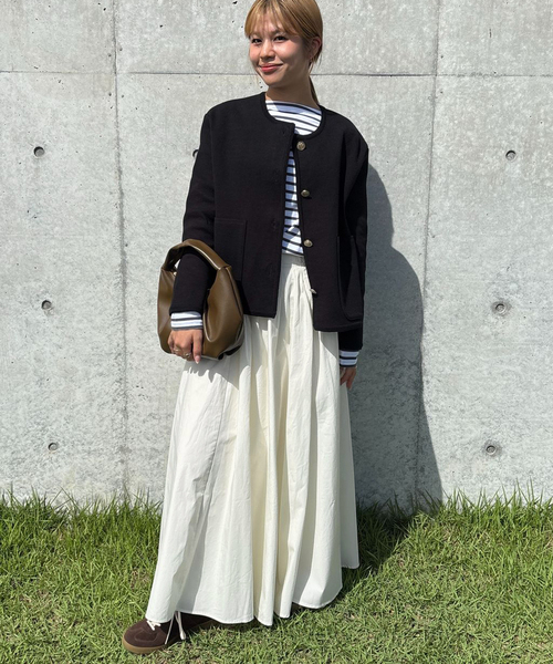 ランダムタックボリュームスカート（スカート）｜SLOBE IENA