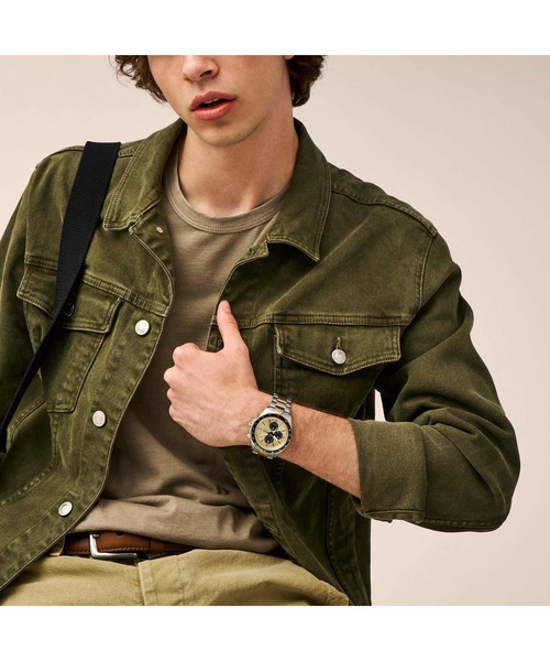FOSSIL（フォッシル）の「フォッシル 腕時計 メンズ アナログ ステンレス FS6126（アナログ腕時計・メンズ・マルチ・FREE）」の2枚目の写真