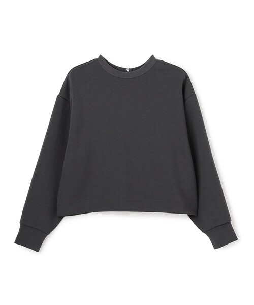 UNFILO(アンフィーロ)の「【2WAY】BEAUTY FORM JERSEY ハーフZIP プルオーバー(パーカー・レディース・ダークブラウン系/ブルー系/ライトグレー系/ベージュ系/グレー系/ブラック系・MEDIUM/SMALL)」の16枚目の写真