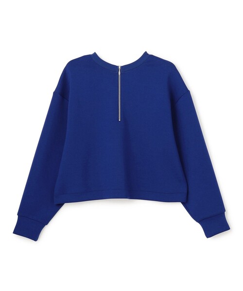UNFILO(アンフィーロ)の「【2WAY】BEAUTY FORM JERSEY ハーフZIP プルオーバー(パーカー・レディース・ダークブラウン系/ブルー系/ライトグレー系/ベージュ系/グレー系/ブラック系・MEDIUM/SMALL)」の13枚目の写真