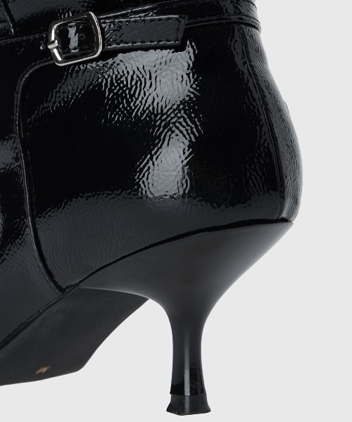 JOSE MOON（ジョゼムーン）の「BUCKLED LONG BOOTS/バックルロングブーツ（ブーツ・レディース・ブラック/カーキ・35/37/39）」の15枚目の写真