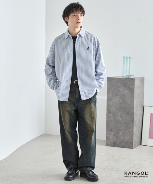 優雅様 KANGOL/カンゴール 別注 ロゴ ワンポイント刺繍 セミワイド