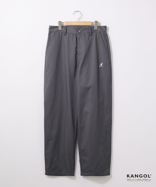 KANGOL/カンゴール 別注 ロゴ ワンポイント刺繍 セミワイドテーパード