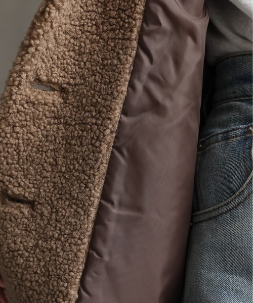 セール】プードルボアミドル丈コート《動画あり》（その他