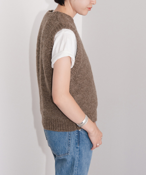 スピックアンドスパン　ヴィンテージライク　ニットベスト Spick & Span（スピックアンドスパン）の「K.Ayami*S