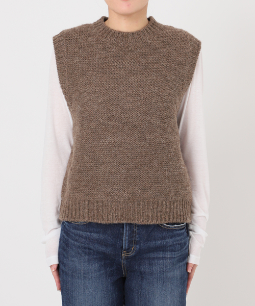 スピックアンドスパン　ヴィンテージライク　ニットベスト Spick & Span（スピックアンドスパン）の「K.Ayami*S