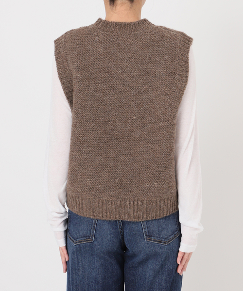 スピックアンドスパン　ヴィンテージライク　ニットベスト Spick & Span（スピックアンドスパン）の「K.Ayami*S