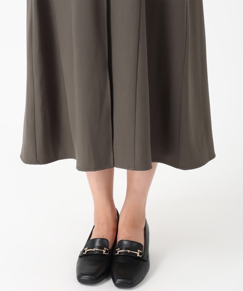 セール】2025秋冬新作 フロントプリーツワンピース（ワンピース