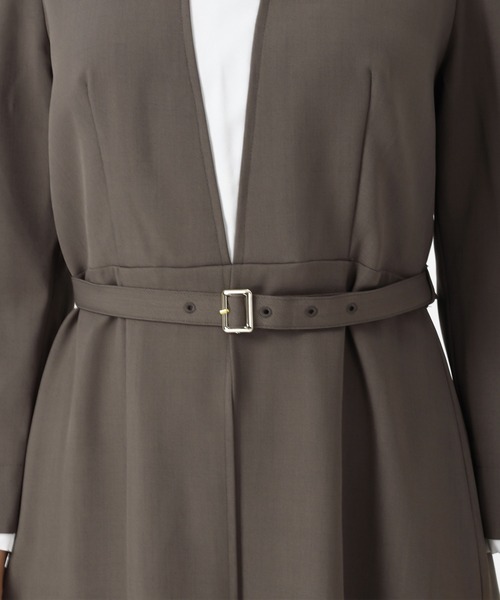 セール】2025秋冬新作 フロントプリーツワンピース（ワンピース