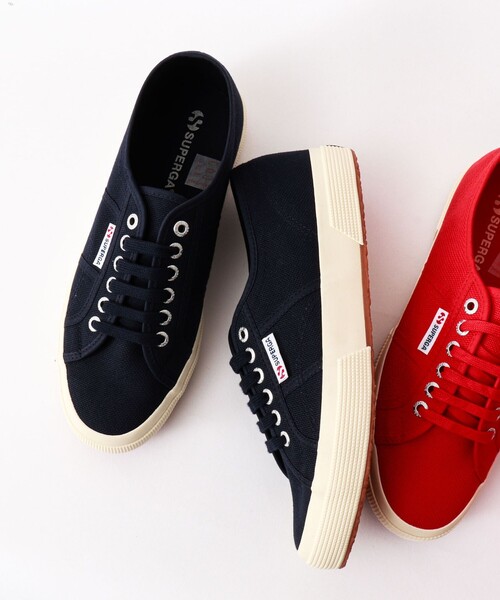SUPERGA(スペルガ)の「【SUPERGA/スペルガ】2750 COTU CLASSIC 25AW(スニーカー・メンズ・レッド/ネイビー・42/43/40/41)」の2枚目の写真