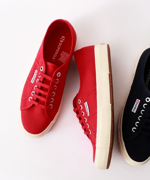 SUPERGA(スペルガ)の「【SUPERGA/スペルガ】2750 COTU CLASSIC 25AW(スニーカー・メンズ・レッド/ネイビー・42/43/40/41)」の1枚目の写真