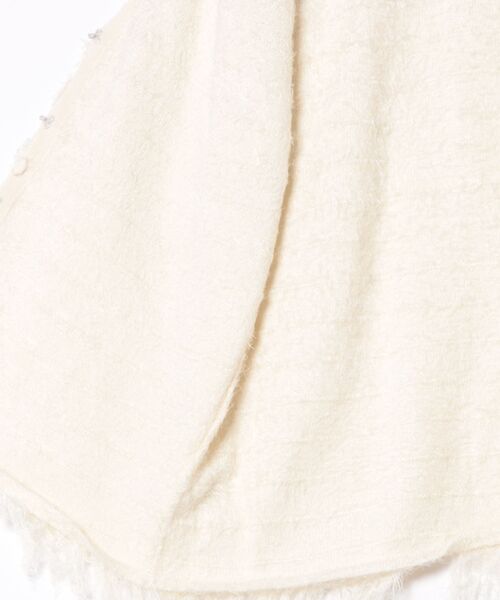 mysty woman（ミスティウーマン）の「シャギーベスト 577040（ベスト・レディース・オフホワイト/ブラウン・FREE）」の19枚目の写真