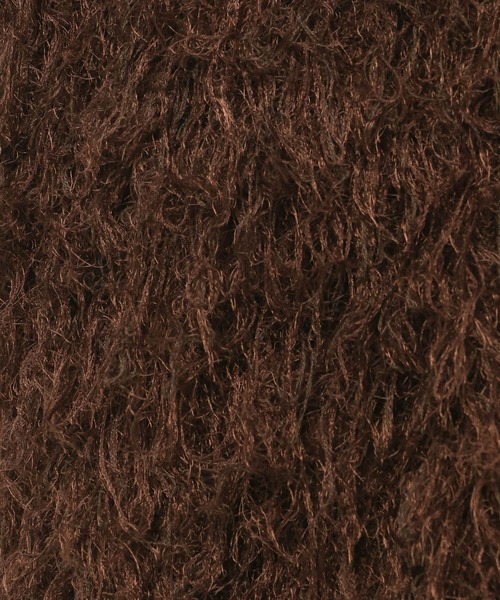 mysty woman（ミスティウーマン）の「シャギーベスト 577040（ベスト・レディース・オフホワイト/ブラウン・FREE）」の17枚目の写真