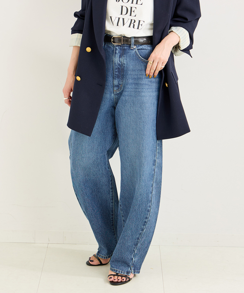 追加5》ウォッシャブル / DU JOUR/デュ ジュール BARREL BAGGY