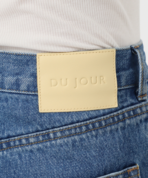 B.C STOCK(ベーセーストック)の「《追加5》ウォッシャブル / DU JOUR/デュ ジュール BARREL BAGGY JEAN(デニムパンツ・レディース・ネイビー/ブルー・38/36)」の9枚目の写真