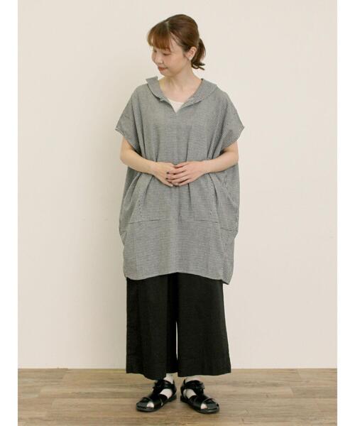 セール】チノギャザーキュロット（その他パンツ）｜Samansa Mos2