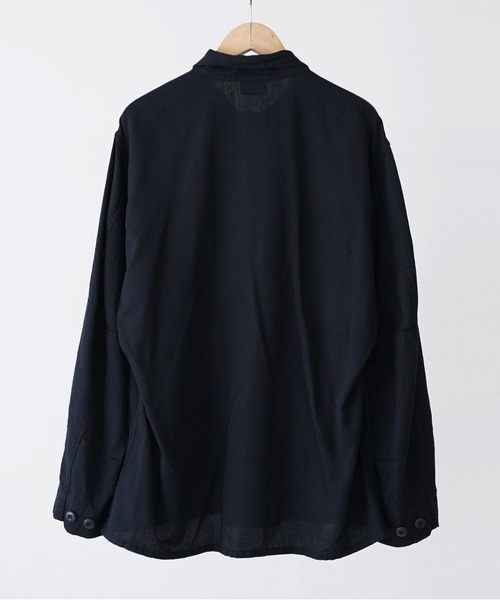 MILITARY(ミリタリー)の「US MILITARY / US MADE BDU TC TWILL JACKET(ミリタリージャケット・メンズ・ブラック・LARGE)」の5枚目の写真