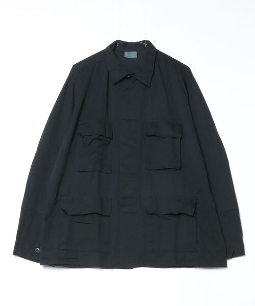 MILITARY(ミリタリー)の「US MILITARY / US MADE BDU TC TWILL JACKET(ミリタリージャケット・メンズ・ブラック・LARGE)」の14枚目の写真