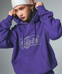 【鬼レア】ヒステリックグラマー×エックスガール☆スウェットパーカーLパープル 鬼レア】ヒステリックグラマー×エックスガール☆スウェット
