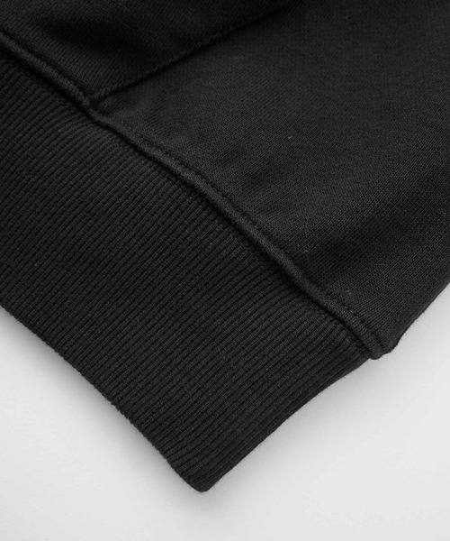 X-girl（エックスガール）の「RHINESTONE CURSIVE LOGO SWEAT HOODIE（パーカー・レディース・アッシュ/ブラック/パープル・S/M/L）」の19枚目の写真