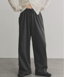 ad thie（アドティエ）の「スウェット イージー ワイドパンツ（スウェットパンツ）」