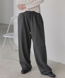 ad thie（アドティエ）の「スウェット イージー ワイドパンツ（スウェットパンツ）」