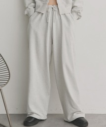 ad thie（アドティエ）の「スウェット イージー ワイドパンツ（スウェットパンツ）」