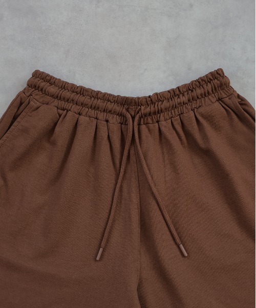 ad thie（アドティエ）の「スウェット イージー ワイドパンツ（スウェットパンツ・レディース・ブラック/杢グレー/オートミール/ブラウン/チャコール・LARGE/MEDIUM）」の12枚目の写真