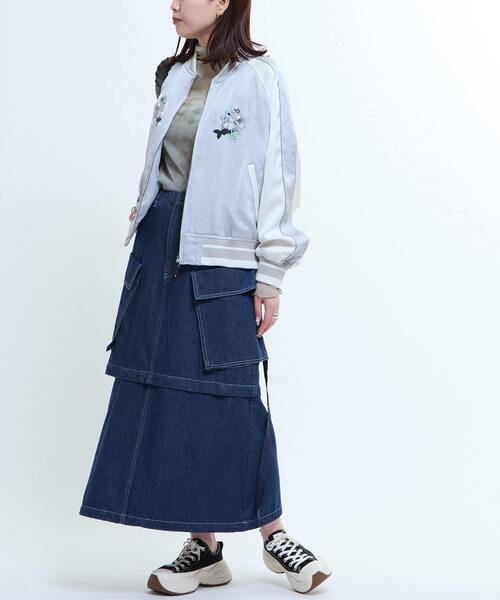 CONVERSE TOKYO(コンバーストウキョウ)の「TURTLE NECK SHEER TOP(Tシャツ/カットソー・レディース・ベージュ/ミント/ブラック・FREE)」の4枚目の写真