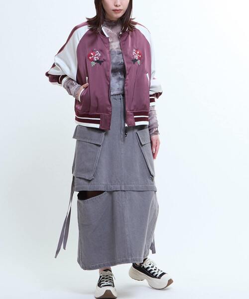 CONVERSE TOKYO(コンバーストウキョウ)の「TURTLE NECK SHEER TOP(Tシャツ/カットソー・レディース・ベージュ/ミント/ブラック・FREE)」の8枚目の写真
