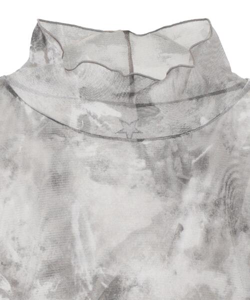 CONVERSE TOKYO(コンバーストウキョウ)の「TURTLE NECK SHEER TOP(Tシャツ/カットソー・レディース・ベージュ/ミント/ブラック・FREE)」の11枚目の写真