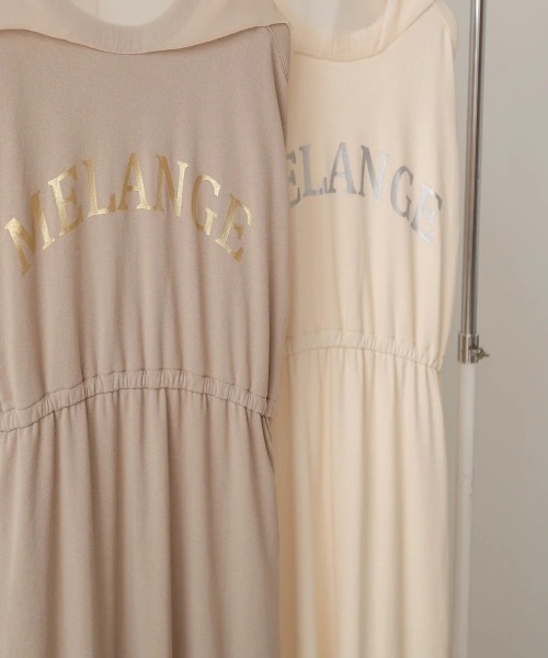 Bab(バブ)の「【S・Mサイズ展開】ロゴシアードッキングスウェットワンピース(ワンピース・レディース・グレー系その他/アイボリー/ブラック・MEDIUM/SMALL)」の14枚目の写真