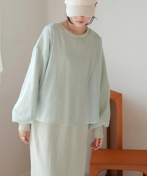 Bab(バブ)の「【S・Mサイズ展開】ロゴシアードッキングスウェットワンピース(ワンピース・レディース・グレー系その他/アイボリー/ブラック・MEDIUM/SMALL)」の18枚目の写真