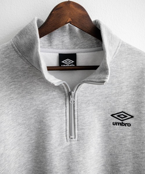 UMBRO アンブロ 別注コラボ オーバーサイズ裏起毛ワンポイントロゴ刺繍