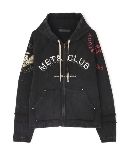 DankeSchon/ダンケシェーン/490HW CHEMICAL ZIP HOODIE