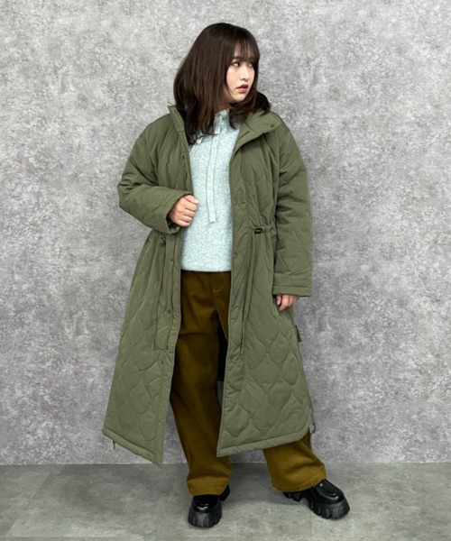 GEVS.（ジェイヴィス）の「ミックスヤーンフーディニット＜大きいサイズ有＞GEVS.（ニット/セーター・レディース・グレー系/アイボリー系/ブルーグリーン・L/M/5L/4L/3L/LL）」の10枚目の写真