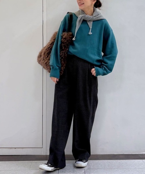 ◇カラートレーナー（スウェット）｜human woman（ヒューマンウーマン