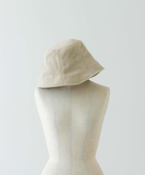 RODE SKO(ロデスコ)の「起毛パネルハット(ハット・レディース・アイボリー/ブラック・ONE)」の2枚目の写真