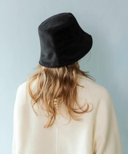 RODE SKO(ロデスコ)の「起毛パネルハット(ハット・レディース・アイボリー/ブラック・ONE)」の7枚目の写真