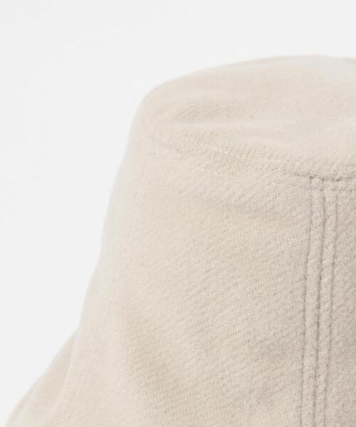RODE SKO(ロデスコ)の「起毛パネルハット(ハット・レディース・アイボリー/ブラック・ONE)」の18枚目の写真