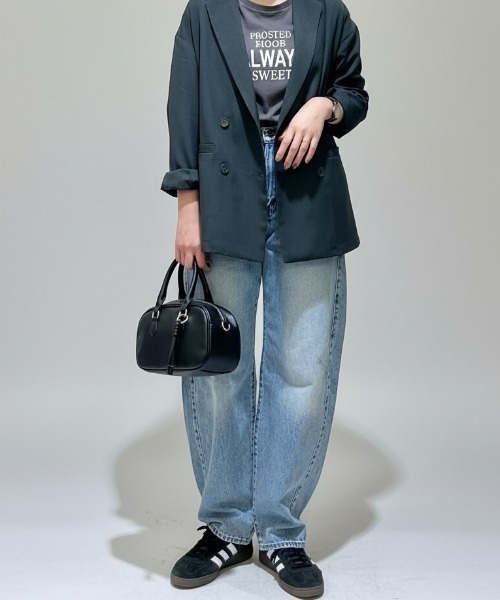 Levi's(リーバイス)の「Levi's 「CINCH」バレルジーンズ(デニムパンツ・レディース・ダークインディゴブルー・24inch/25inch/26inch/27inch)」の1枚目の写真