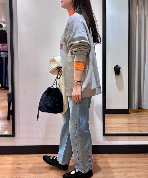 Levi's(リーバイス)の「Levi's 「CINCH」バレルジーンズ(デニムパンツ・レディース・ダークインディゴブルー・24inch/25inch/26inch/27inch)」の13枚目の写真