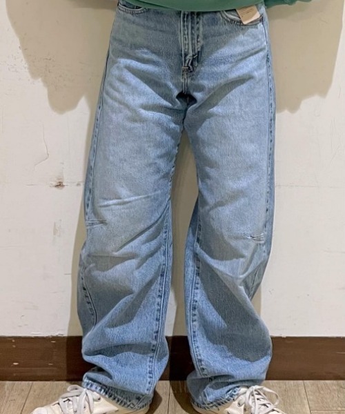 Levi's(リーバイス)の「Levi's 「CINCH」バレルジーンズ(デニムパンツ・レディース・ダークインディゴブルー・24inch/25inch/26inch/27inch)」の18枚目の写真