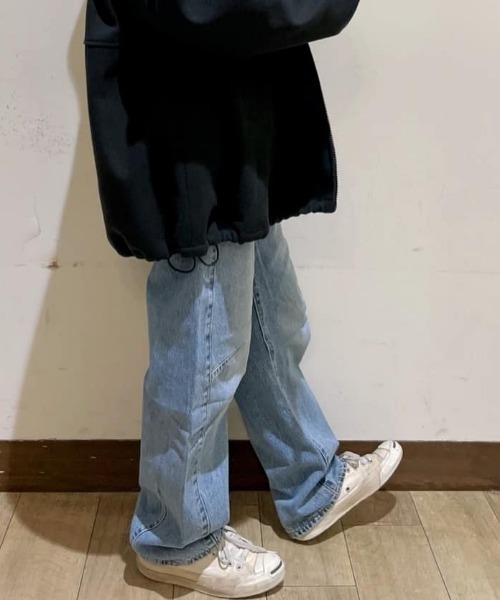 Levi's(リーバイス)の「Levi's 「CINCH」バレルジーンズ(デニムパンツ・レディース・ダークインディゴブルー・24inch/25inch/26inch/27inch)」の17枚目の写真