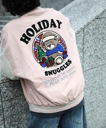 HOOK（フック）の「HOOK -original- アメカジサガラ刺繍スタジャンジャケット（スタジャン）」