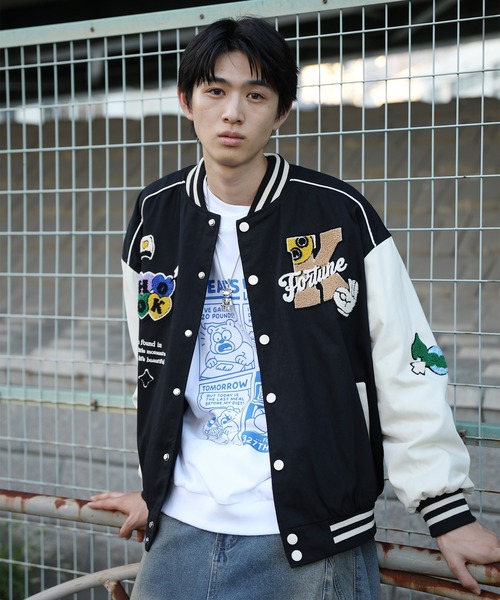 jiroさん専用Colombia x Keith Haring スタジャン　刺繍 Colombia x Keith Haring スタジャン 刺繍